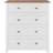 Core Products Capri White Pine Chest of Drawer 83.5x104.3cm