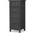 Julian Bowen Maine 5 Black Chest of Drawer 48x114cm