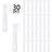Shein White Plastic Curtain Hooks 20pcs 30pcs