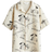 H&M Cotton Resort Shirt - Cream/Amalfi