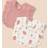 Shein 2pcs Soft Comfortable Strawberry Print Baby Bibs