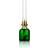 Karlskrona Lampfabrik Skeppsholmen Green Oil Lamp 35cm