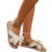 Shein 2024 newest bow women slide sandals, casual summer shoes, lightweight beach sandals for women