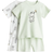 H&M Baby 2-Pack Pyjamas I Bomull - Ljusgrön/Snobben