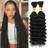 Shein Deep Wave Bulk Human Hair Extensions 18 Inch