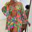 Shein Plus Size 3pcs Swimwear Set Print Design