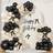 Shein 110pcs Black And White Balloon Arch Kit