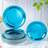 Shein 7 9 Inch Peacock Blue Disposable Paper Plates