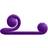 Snail Vibe Dual Vibrator Purple