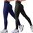 Shein Solid Color Fitness Matching Sport Leggings