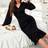 Shein Casual Women Solid Color Lace Patchwork Nightgown