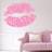 Shein Creative And Sexy Lips Wall Sticker Self-adhesive Decoration