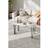 Living and Home Trapezoidal Metal Furniture Legs Black Table Leg