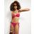 River Island Pink Metallic Glitter Bikini Bottoms - Pink Metallic