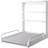 Roba Wall-Mounted Changing Shelf with Changing Pad White/Grey