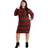 Jerry Leigh Freddy Krueger Plus Size Costume Dress