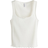H&M Dame Tanktop I Pointellejersey - Hvid