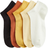 H&M Ribbed Sneaker Socks 5-pack - Yellow/Orange (1274214002)