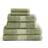 Dunelm Bale Bath Towel Green (125x70cm)