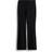 H&M Ladies Ribbed Flared Leggings - Black