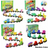 Shein 4 Style Magnetic Wooden Train Set