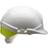 Centurion Reflex Safety Helmet with Hi-Vis - White