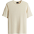 H&M Regular Fit Rib-Knit T-shirt - Light Beige