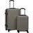 vidaXL Hardcase Trolley Set of 2 - Anthracite