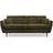 Dunelm Anders Large Luxury Chenille Olive Sofa 204cm 3 Seater