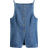 H&M Tailored Denim Waistcoat - Denim Blue