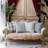 Shein 4pcs Light Striped Pillow Covers Cushion Cover Blue
