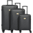 Lazarotti Palermo Set of 3 - Black