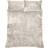 Catherine Lansfield Crushed Duvet Cover Natural (220x260cm)
