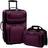 U.S. Traveler Rio Rugged Expandable 2 delar - Purple