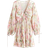 H&M Pleated Dress - Cream/Floral