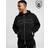Unlike Humans Regent Full Zip Hoodie - Black