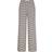 Gina Tricot Striped Soft Trousers - Brun