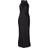 Vila Viravenna Maxi Kjole Ankle Dress - Sort
