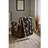 Deyongs Woodland Wildlife Throw Forest Animal Print 140x180 cm Blankets Blue, Natural