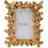 Hestia Butterfly Design Resin 4 x 6 Gold Photo Frame