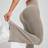 Shein High Waisted Plain Seamless Flared Yoga Leggings