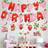 Shein Strawberry Themed Happy Birthday Party Decoration Set