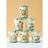 Shein 10pcs Disposable Green Jungle Paper Cups