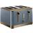 Russell Hobbs Inspire 4 Slot Grey Brass