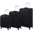 IT Luggage Decisive Set of 3 - Black