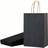 Shein 12pcs 8inch Black Goodie Bags With Handles