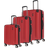 Travelite City Set of 3 - Red