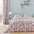 Dunelm Foxley Ditsy Duvet Cover Pink (200x200cm)