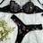 Shein Women Floral Embroidery Mesh Fashion Set