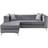 Glory Furniture Paige Gray Sofa 87" 2pcs 3 Seater